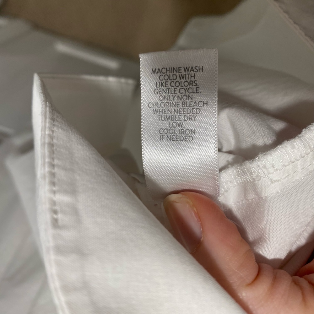 J.Jill white button down tunic - Picture 5 of 6